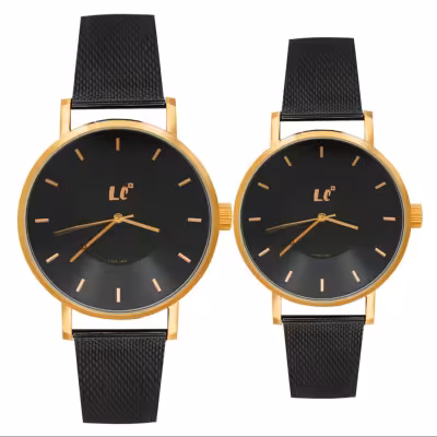 ساعت مچی عقربه ای ست زنانه ومردانه لی کانر مدل 4139