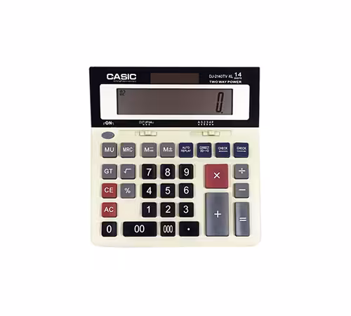ماشین حساب کاسیک مدل Qasic DJ-2140TV XL