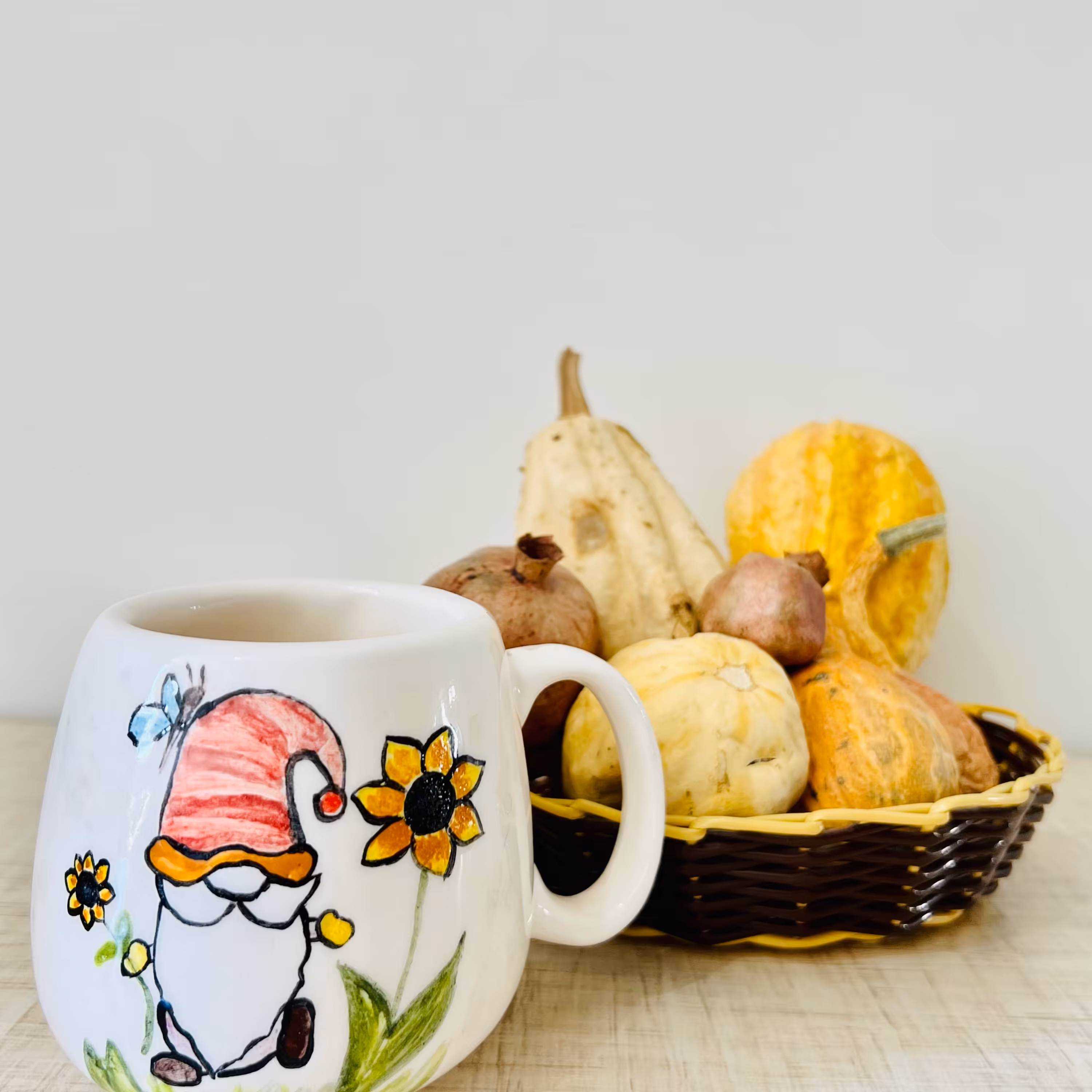 ماگ سرامیکی بابابوقی و آفتابگردون