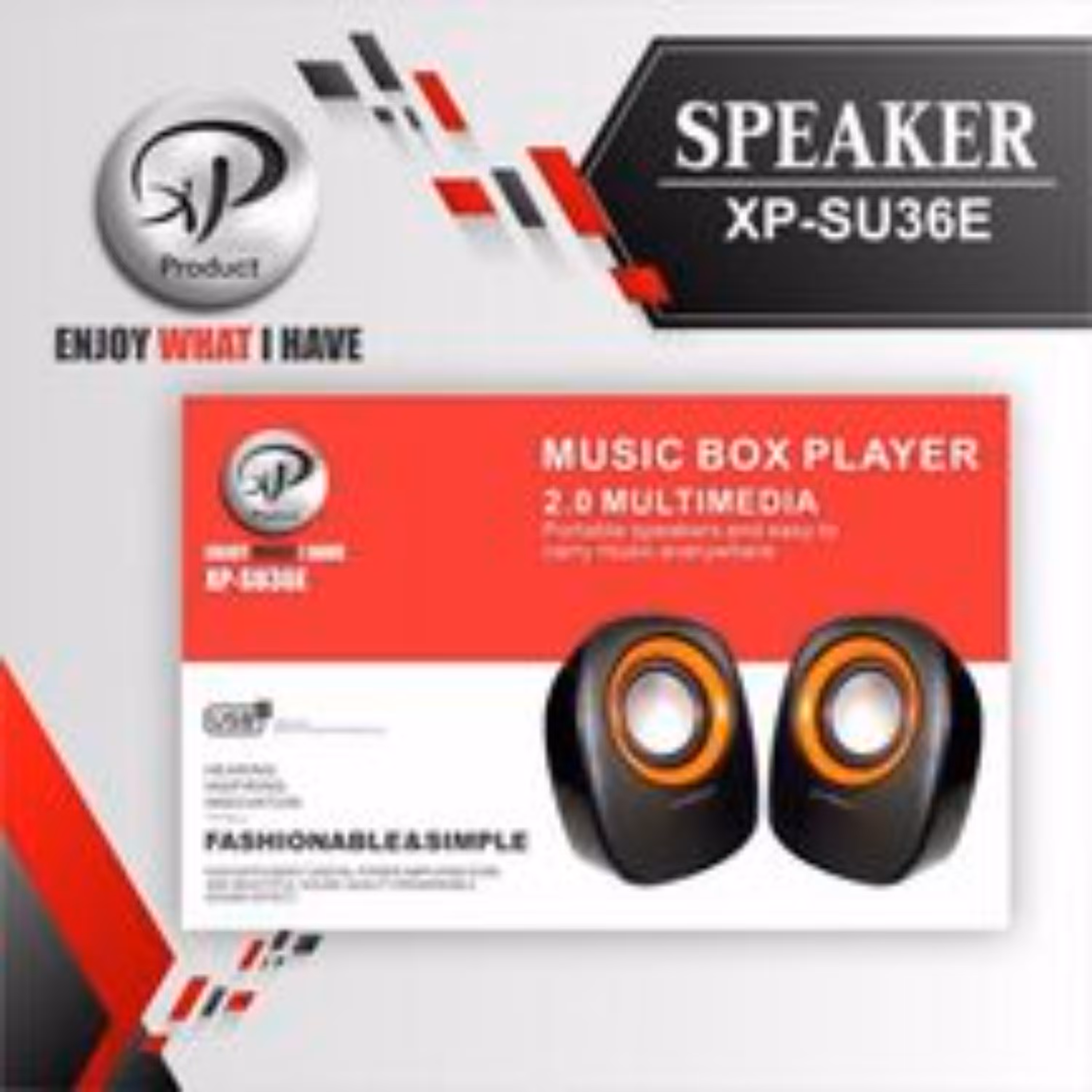 اسپیکر مخصوص لپ تاب و کامپیوتر XP مدل SU36E