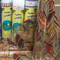 سفره یکبار مصرف نایلونی -  تشریفاتی برند الماس-10m در  120cm- فاقد کربنات