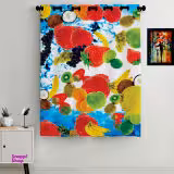 پرده مدل C2-50139 سایز 140×190 سانتی متر رنگ سفید