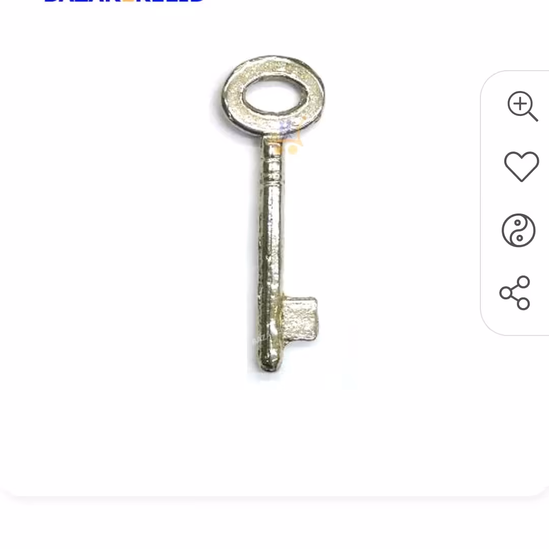 کلیدخام قفل دونیم سانتی درب اهنی