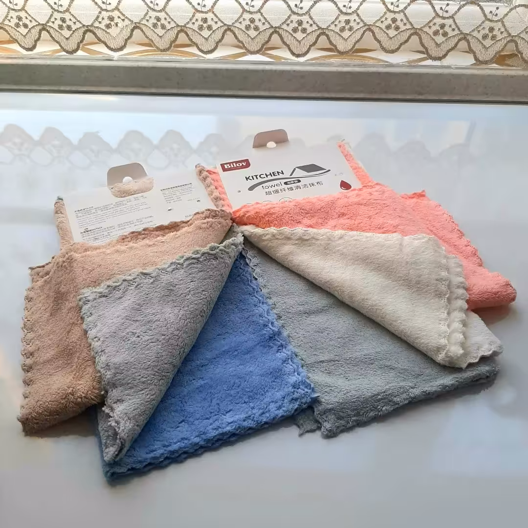دستمال آشپزخانه میکروفایبر سه تایی کیفیت عالی