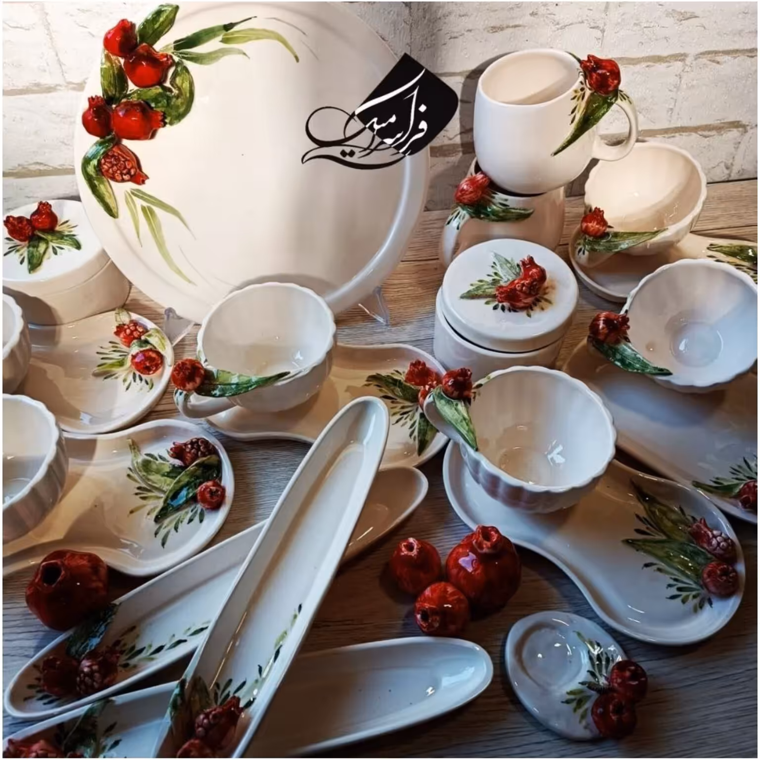 ست پذیرایی یلدایی درجه یک کار دست 