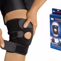 زانو بند طبی knee support
جهت تسکین درد، مناسب برای دردهای مفصلی، تکسایز