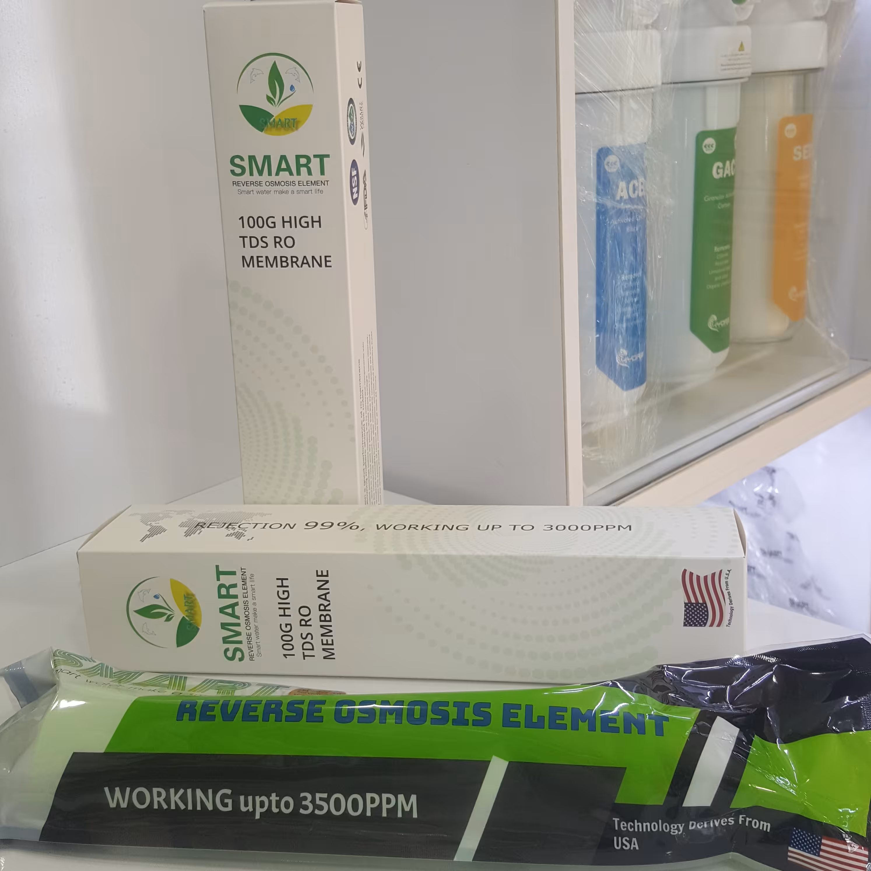 ممبران (آب شیرین کن) تصفیه آب خانگی و اداری