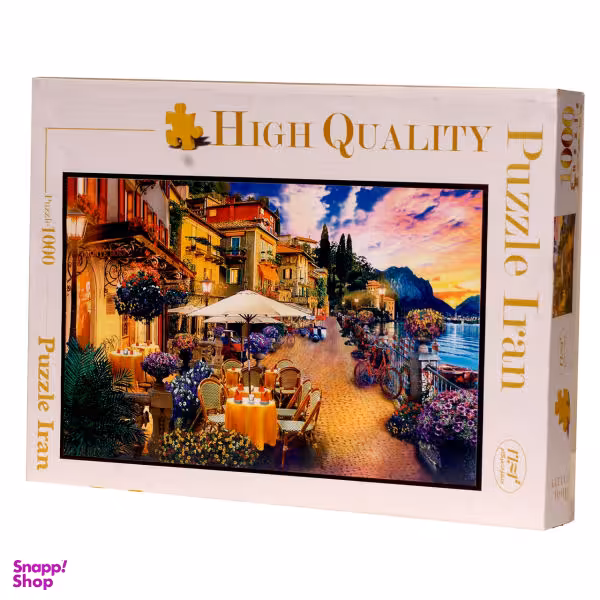 پازل 1000 هزار تکه ایران پازل طرح کافه ساحل