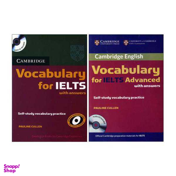کتاب Vocabulary For IELTS اثر Pauline Cullen نشر ابداع دو جلدی