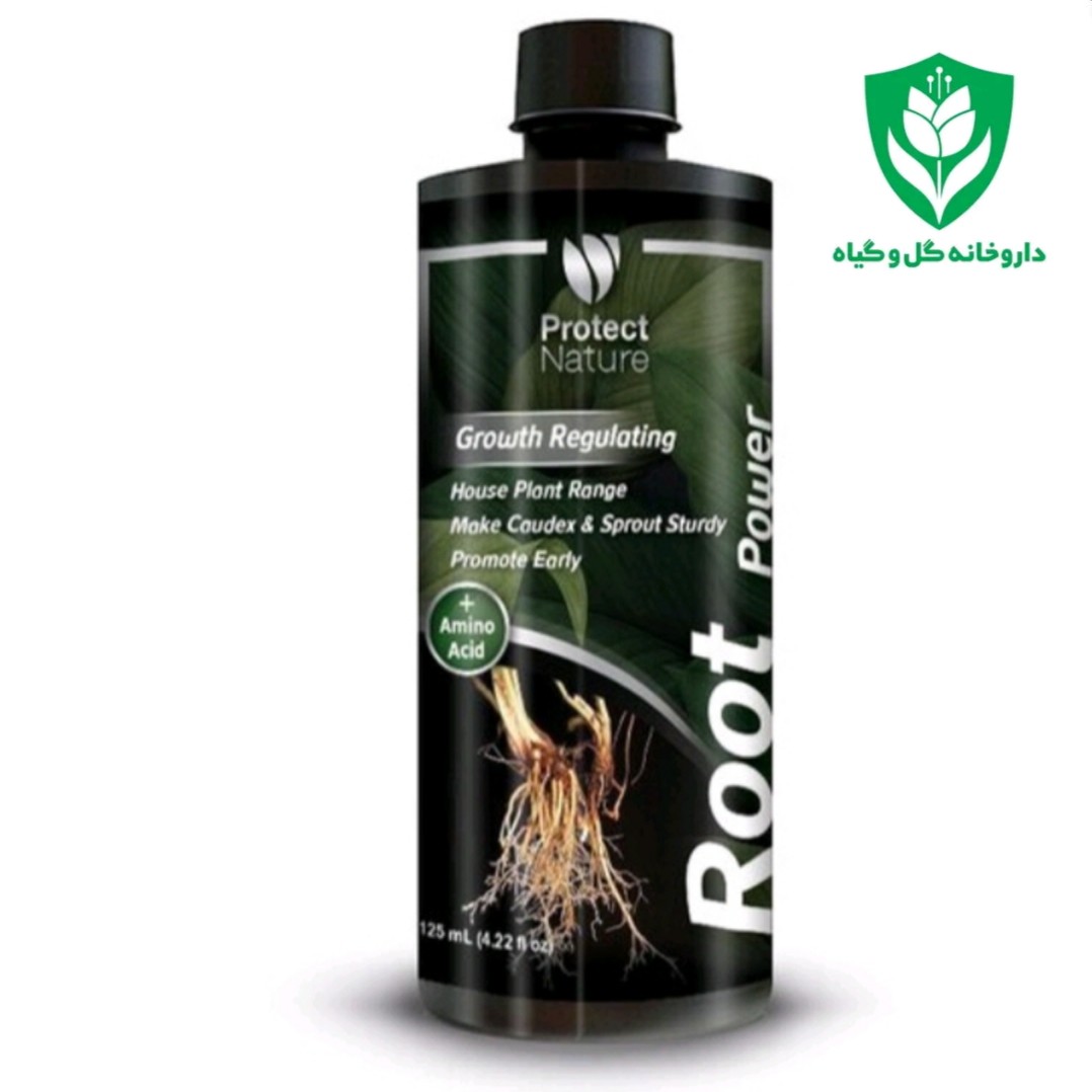 روت پاور کودمایع ریشه زایی 500cc پروتکت نیچر برای گل و گیاه آپارتمانی