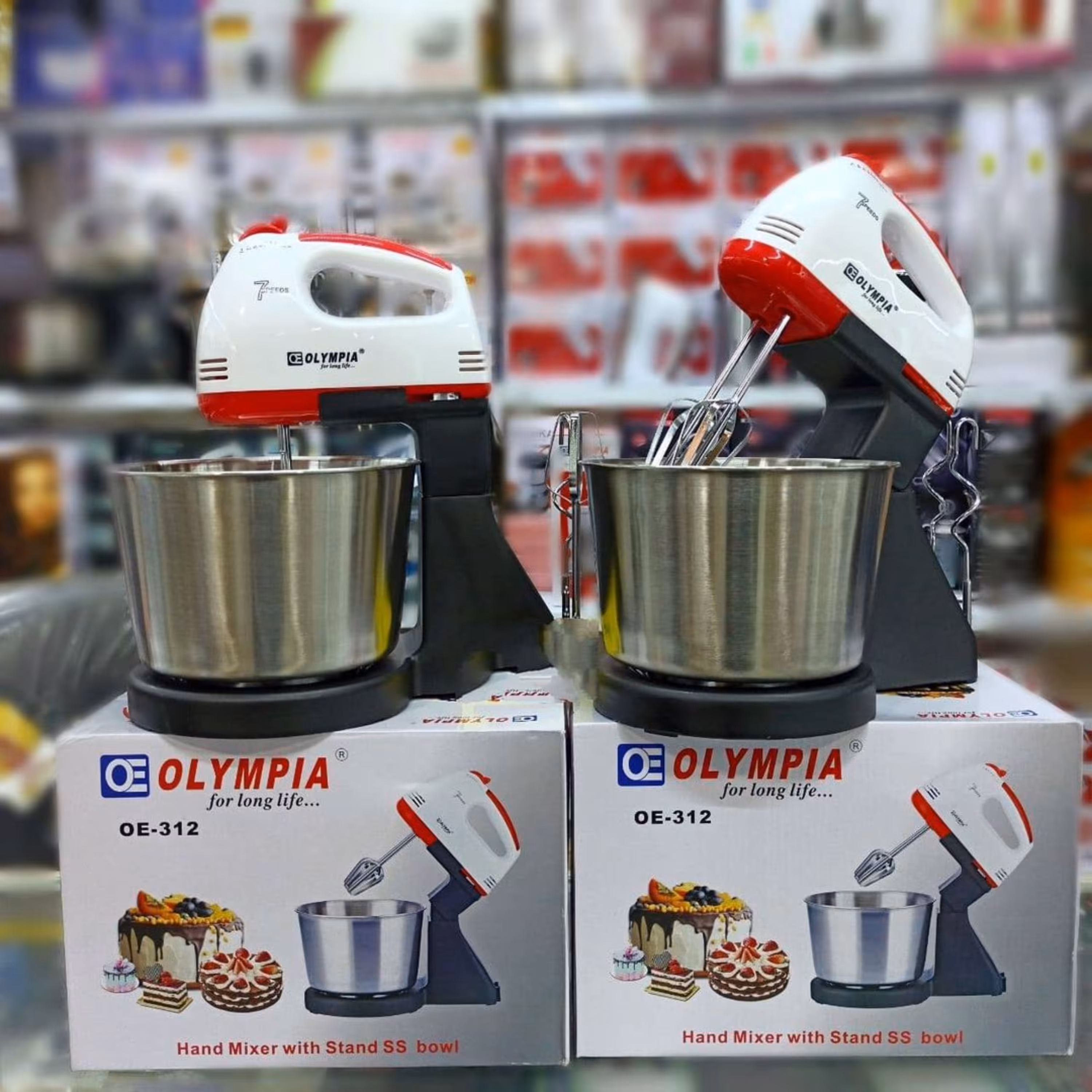 همزن برقی کاسه دار المپیا مدل Olympia OE-312