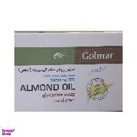 صابون روغن بادام گلیسیرینه گلمر مناسب پوست خشک و حساس وزن 90 گرم