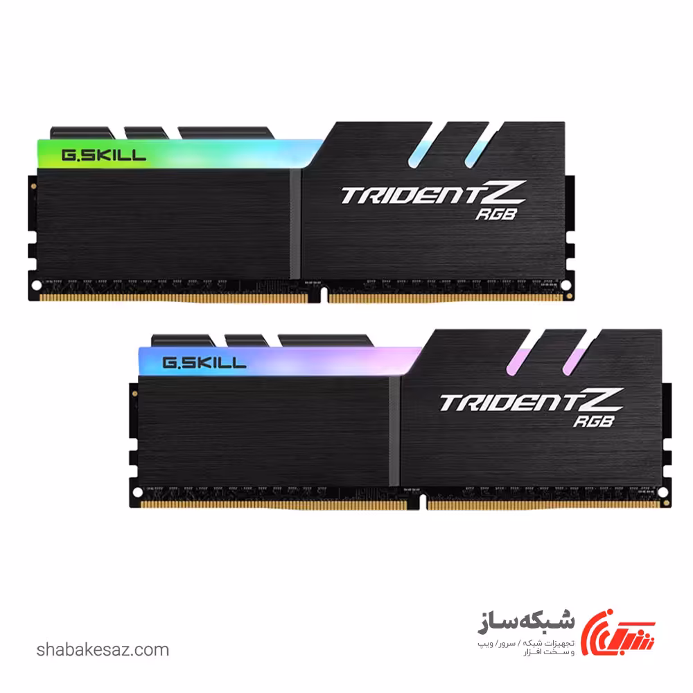 قیمت و خرید رم دسکتاپ DDR4 جی اسکیل TRIDENT Z RGB ظرفیت 16 گیگابایت 3200MHz - شبکه ساز