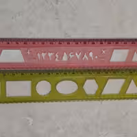 پک دوعددی خط کش