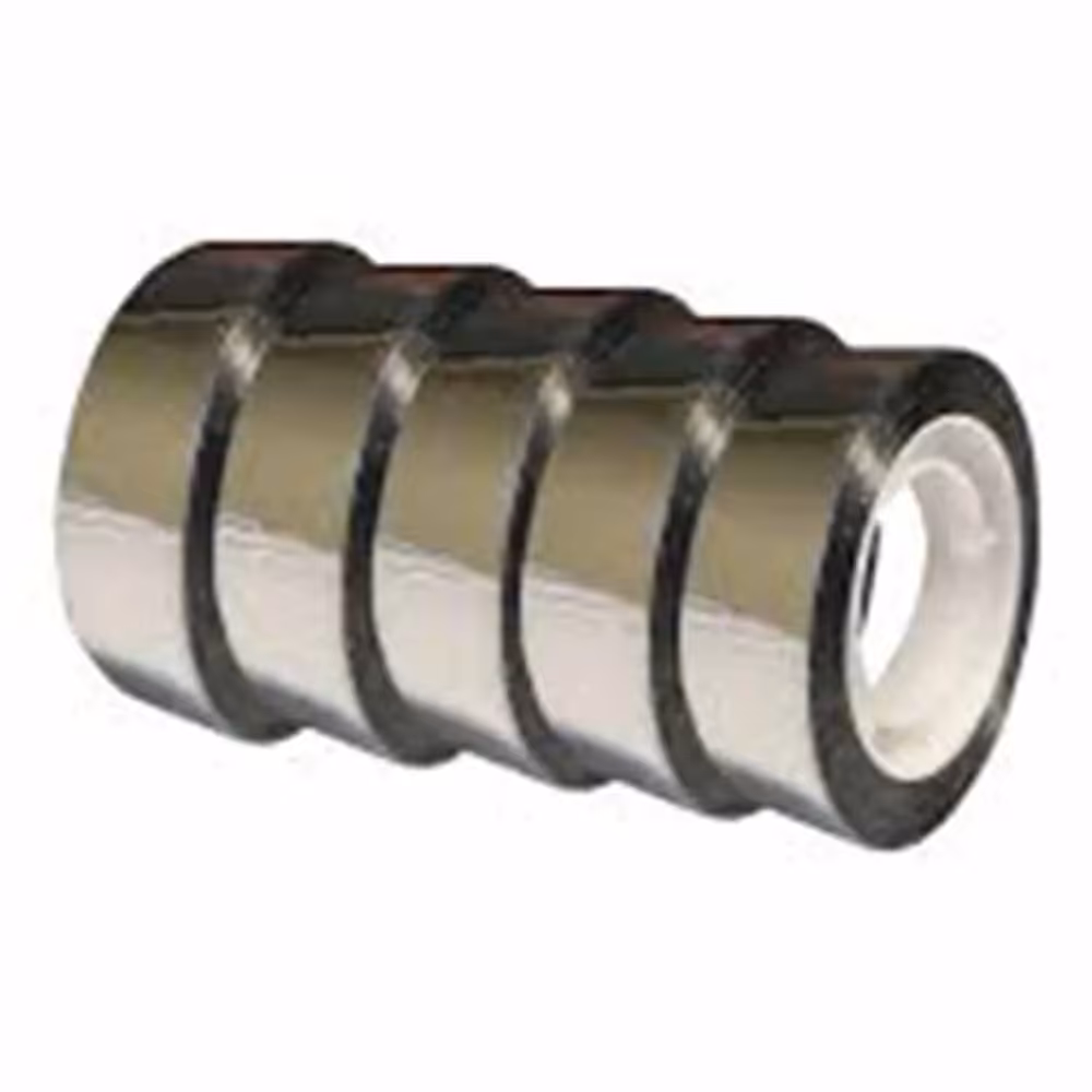 خرید چسب نواری نقره ای با عرض 1 سانتی متر بسته 12 عددی