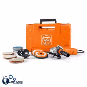 مینی فرز کار با فولاد ضد زنگ فاین آلمان مدل WSG 17-70 Inox starter set - ابزار یراق