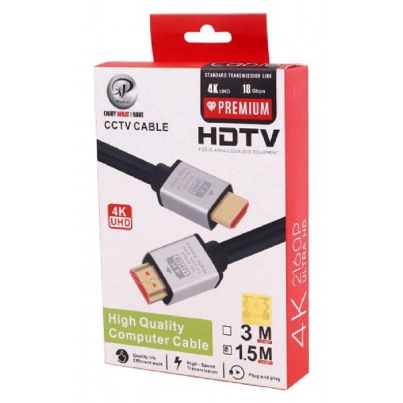 کابل HDMI مدل XP-4Kطول 3متر