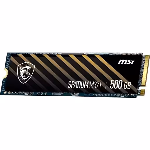 اس اس دی اینترنال M.2 2280 NVMe ام اس آی مدل SPATIUM M371 ظرفیت 500GBMsi SPATIUM M371 500GB NVME M.2 SSD Drive