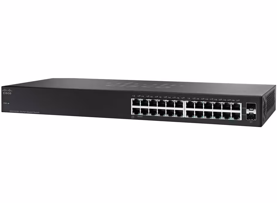 سوئیچ 24 پورت سیسکو مدل SG110-24 24Port