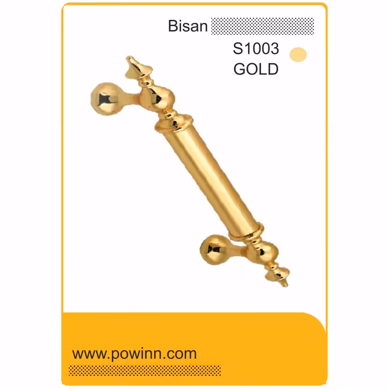 دستگیره ثابت بیسان کد اس 1003 طلایی - پاوین