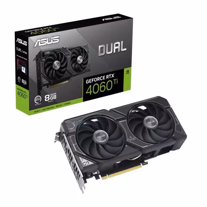 کارت گرافیک ایسوس Dual GeForce RTX 4060 Ti 8GB GDDR6