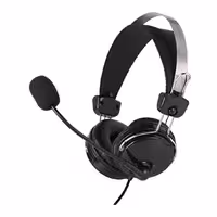 قیمت و خرید هدست باسیم ای فورتک مدل HS-7P | یاس ارتباط