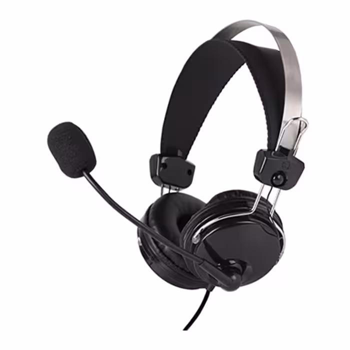 قیمت و خرید هدست باسیم ای فورتک مدل HS-7P | یاس ارتباط