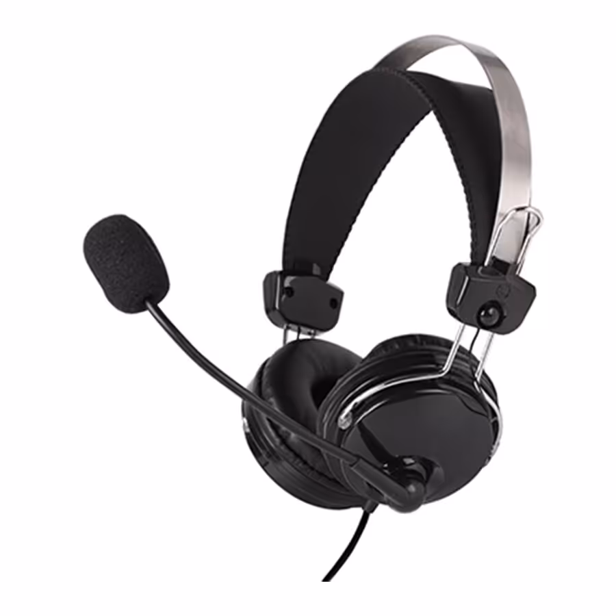 قیمت و خرید هدست باسیم ای فورتک مدل HS-7P | یاس ارتباط