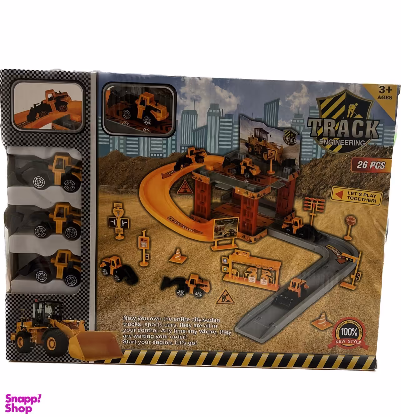 کیت پارکینگ دو طبقه مدل ماشین های راه سازی