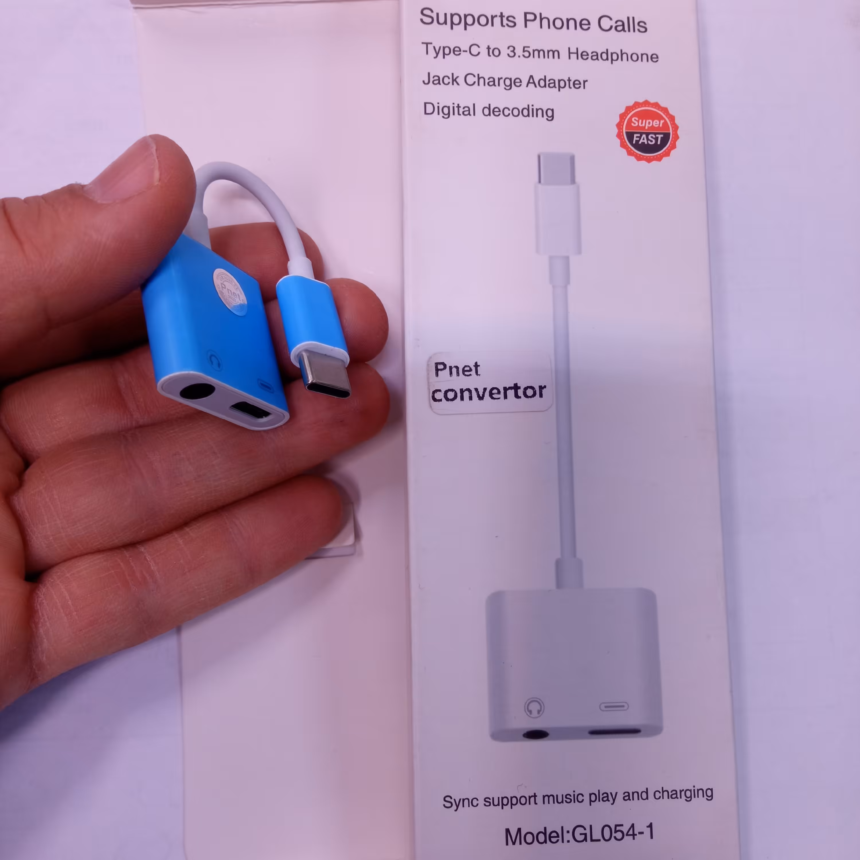 مبدل تایپ cبه شارژر وهدفون