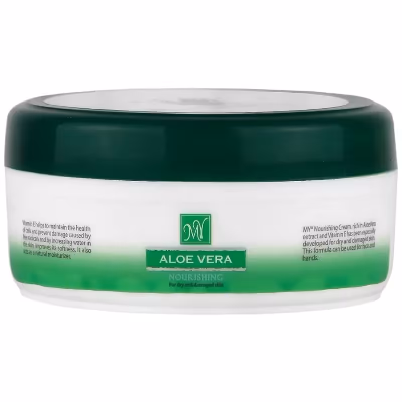 کرم مرطوب کننده دست و صورت مغذی آلوئه ورا مای  200 میل