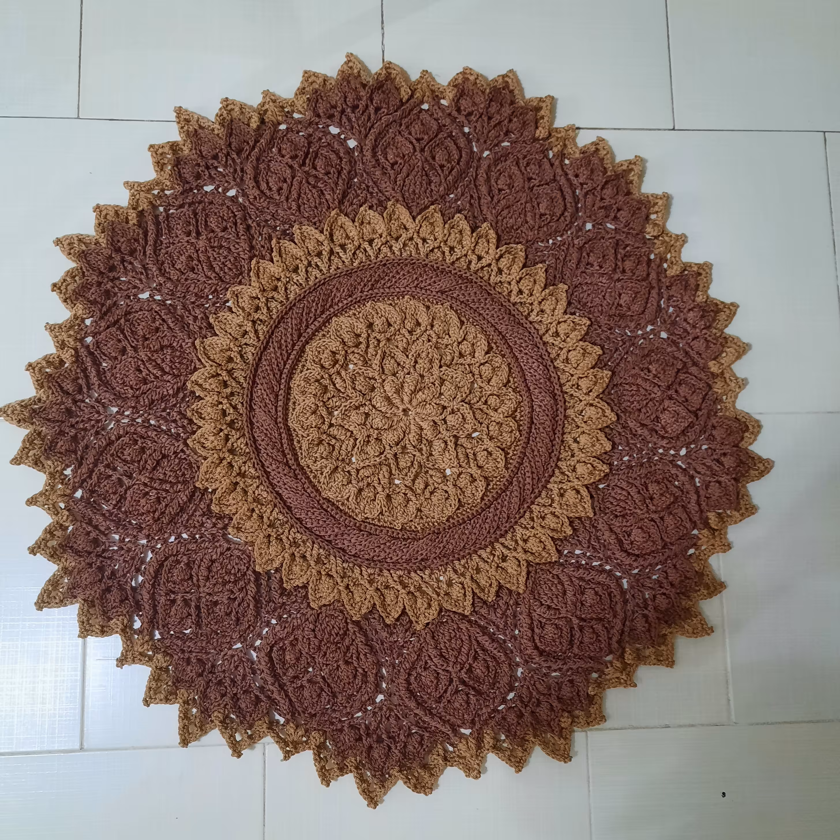 فرشینه ماندالا شاخ و برگ