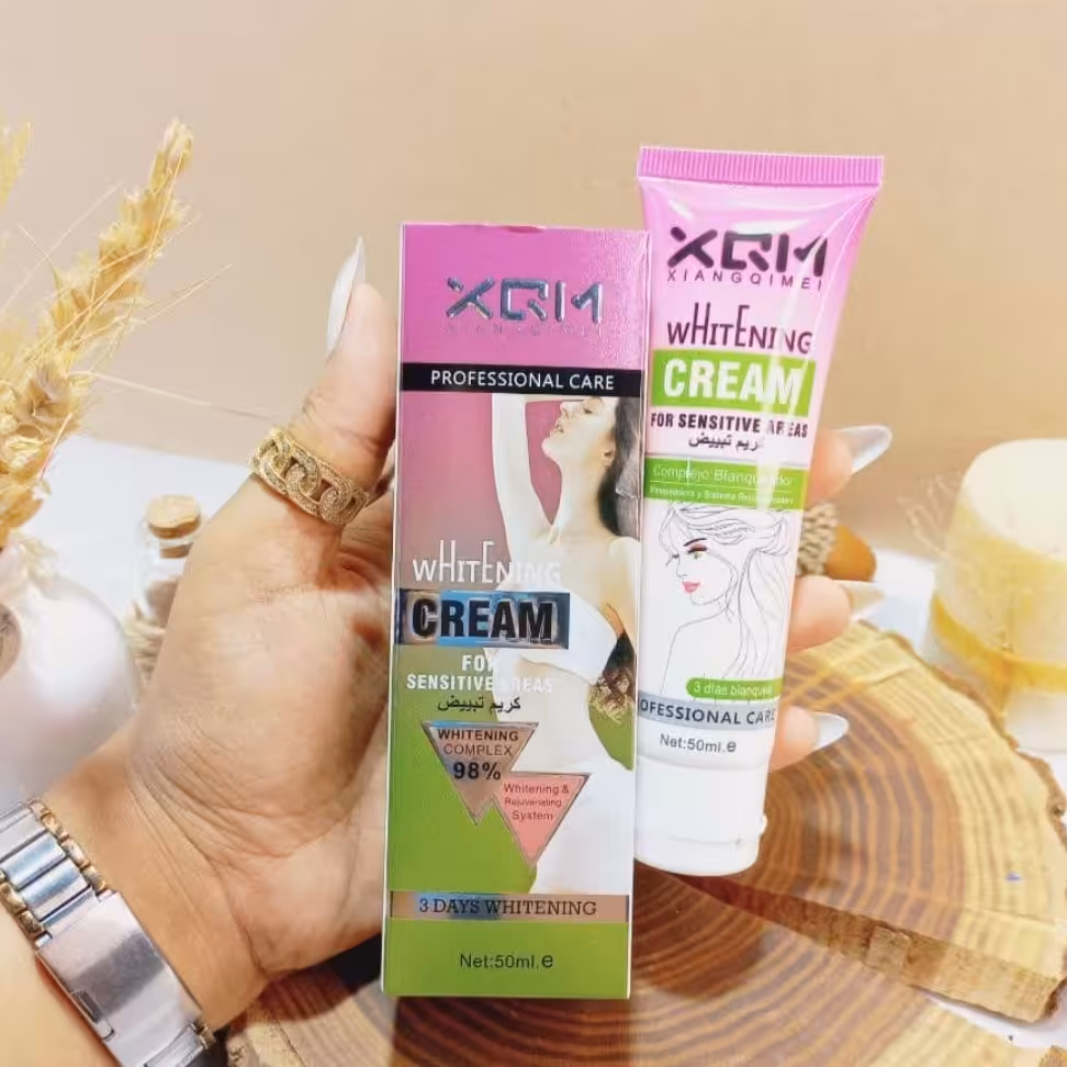 لوازم ارایشی کرم رفع تیرگی و روشن کننده نقاط حساس بدن 