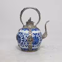 قوری چینی نقاشی دست