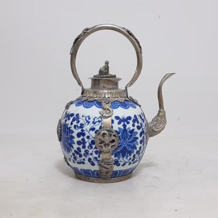 قوری چینی نقاشی دست