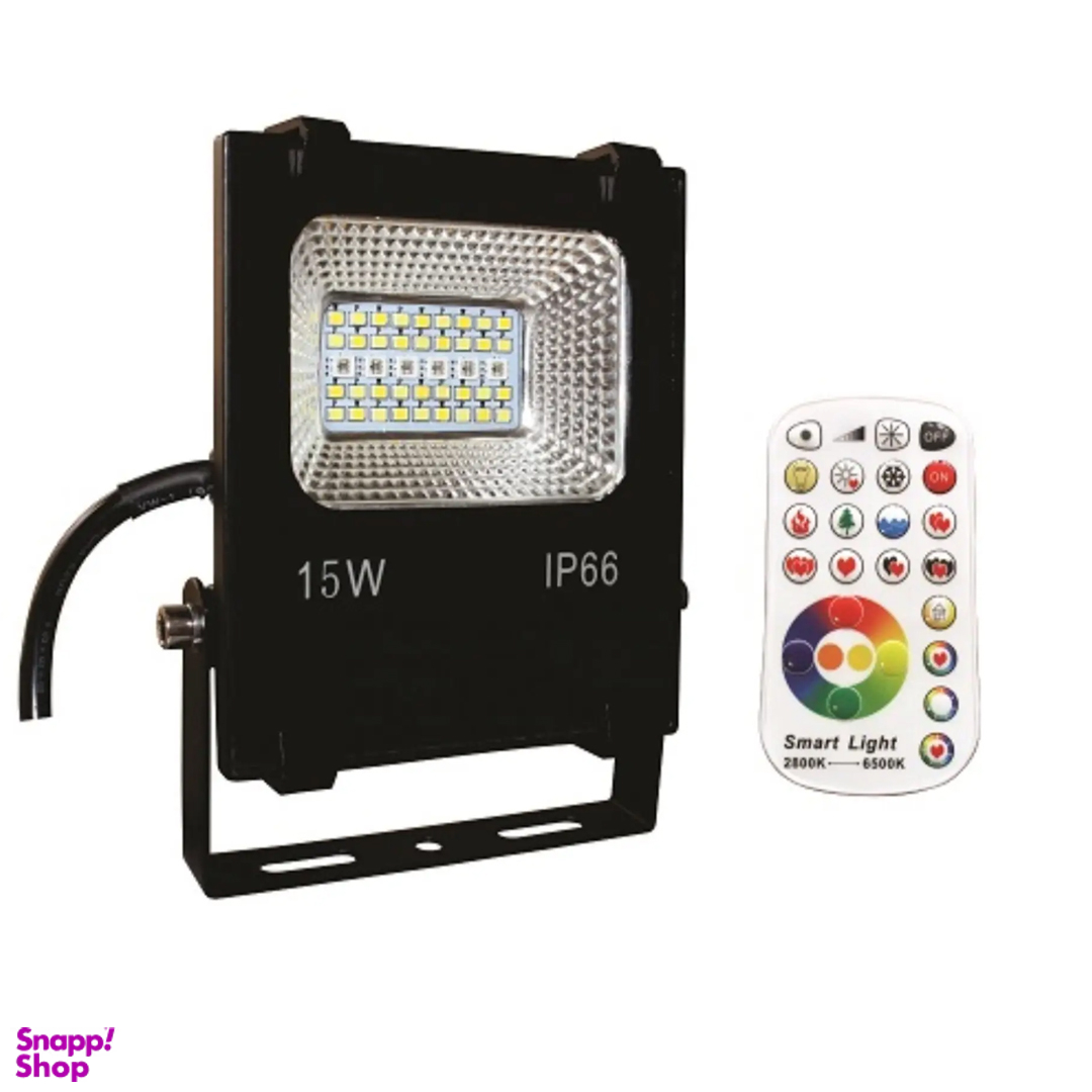 پروژکتور مولتی کالر مدل FEC-1015-15w به همراه ریموت