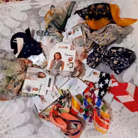 مینی اسکارف دستمال گردن و سر  خارجی برند Iam