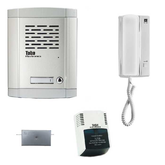 آیفون صوتی تابا . پک کامل  1 واحدی . با پنل 680 طرح جدید 