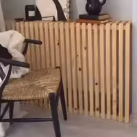 کاور شوفاژ چوبی