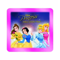 پازل 20 تکه خشتی همراه منچ طرح پرنسس های دیزنی انتشارات فرشتگان