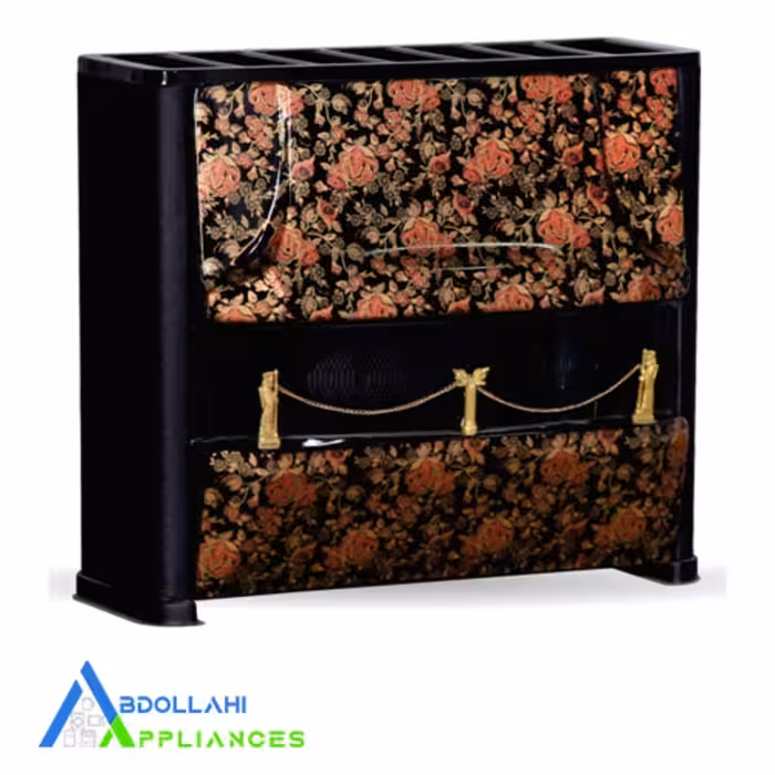 بخاری گازی جنرال شهر 15000 مدل گرافیک نقش دار( هزینه ارسال به صورت پسکرایه )