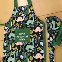 پیشبند و کلاه آشپزی کد 44 