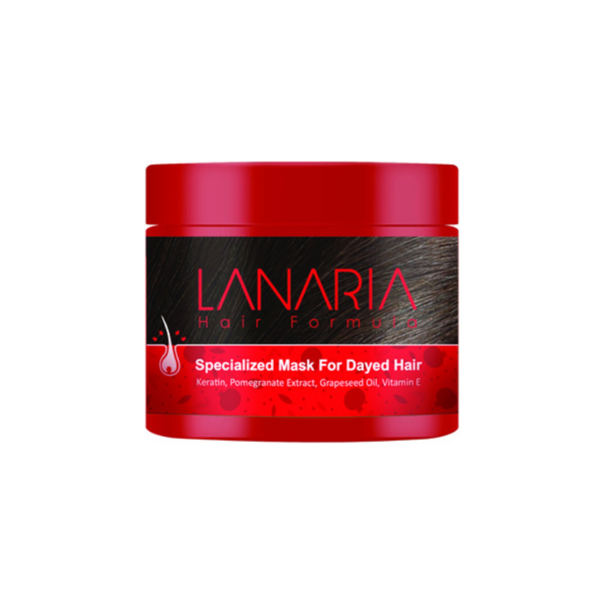 ماسک موهای رنگ شده مدل keratin حجم 400 میلی لیتر