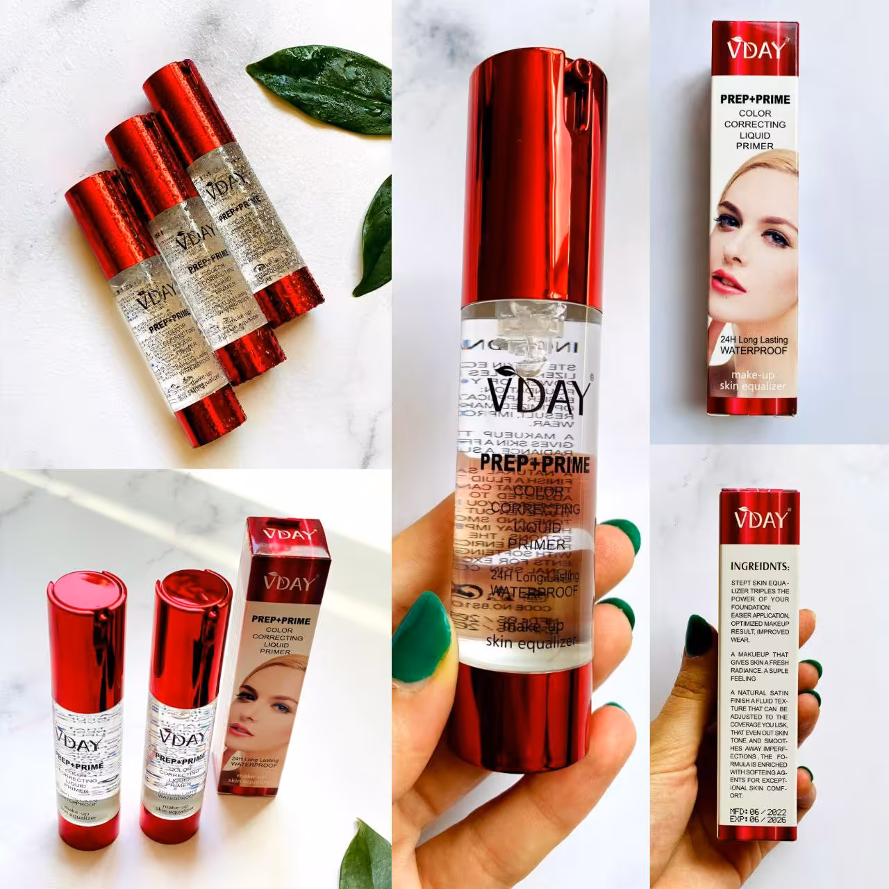 پرایمر مات و شیشه ای وی دی