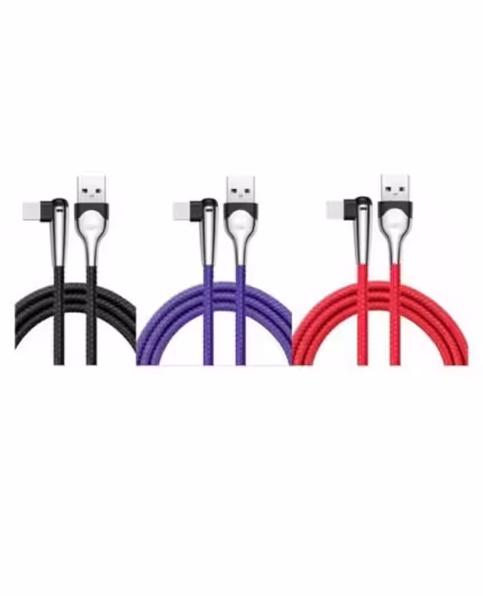 کابل دو متری شارژ و انتقال اطلاعات USB به USB Type-C باسئوس مدل Sharp