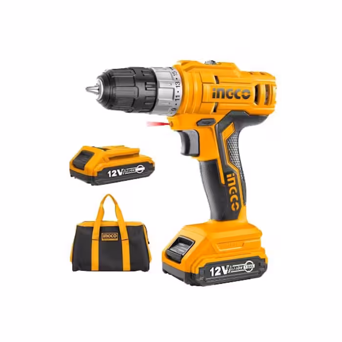 دریل پیچ گوشتی شارژی 12 ولت اینکو مدل CDLI1222