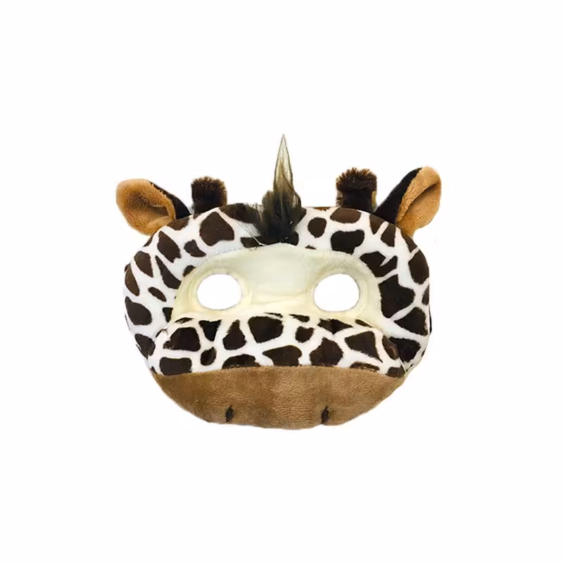 ماسک حیوانات نمایشی کودک طرح زرافه مدل 8124