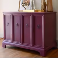 کنسول و دکوری با رنگ بندی خاص