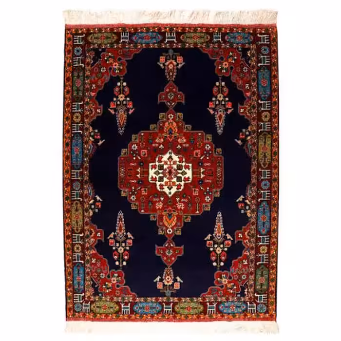 فرش دستبافت دو و نیم متری مدل عشایری کد 140115