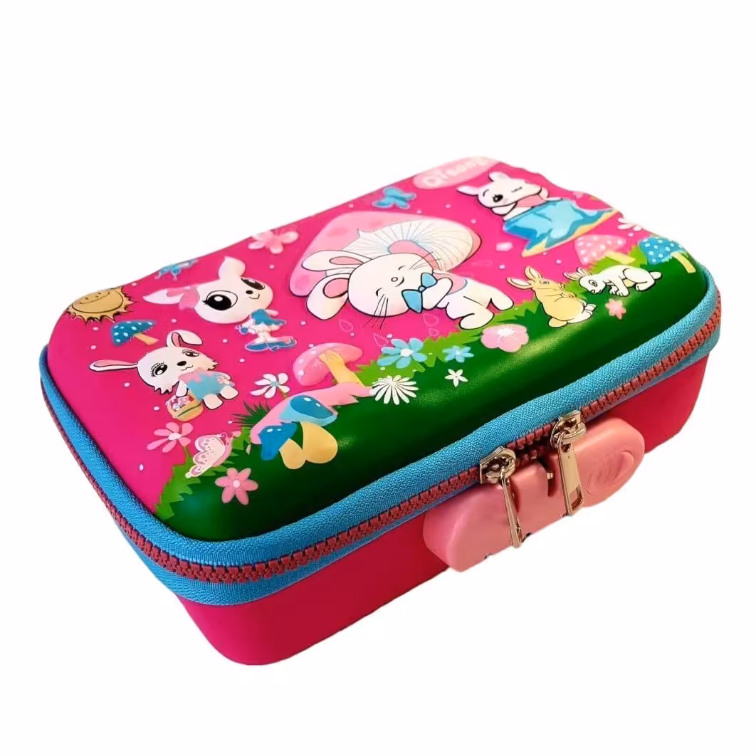 جامدادی رمز دار برجسته دخترانه فانتزی